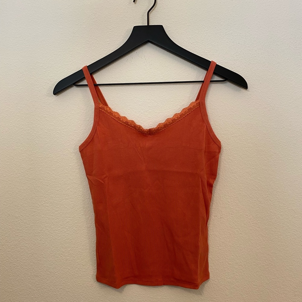 Lace cami top.